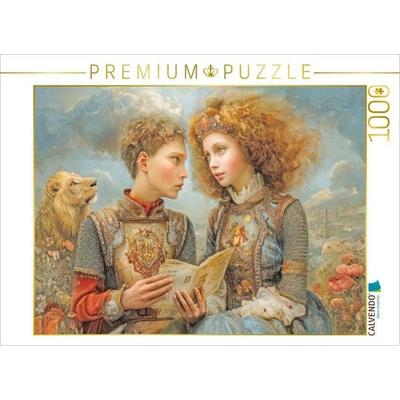 CALVENDO Puzzle Melodien und Zuneigung | 1000 Teile Lege-Größe 64 × 48 cm Foto-Puzzle für glückliche Stunden