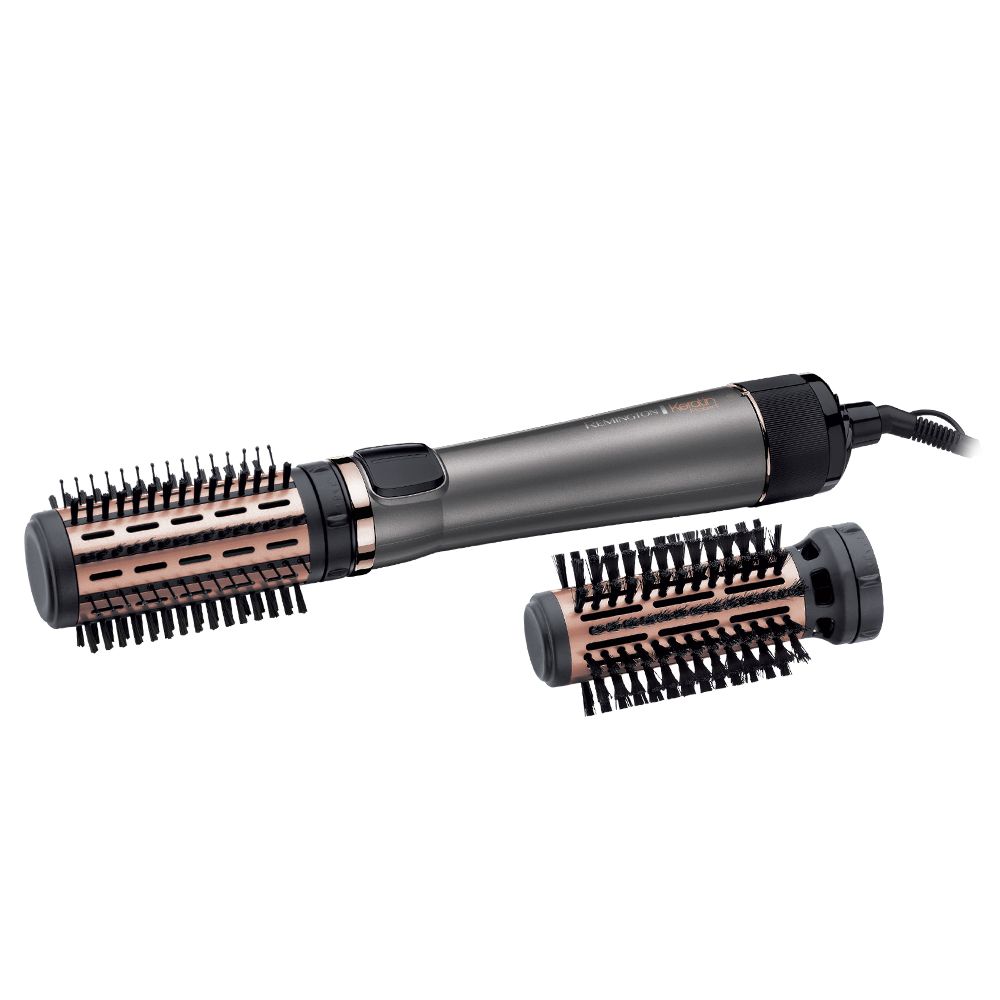Remington AS8810 Keratin Protect Warmluftbürste 1000 W (Silber, Schwarz, Gold)
