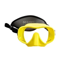 Oceanic Shadow inkl. Neoprenband - Tauchermaske - gelb
