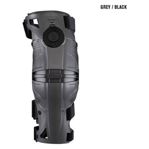 Mobius X8 Knee Brace Storm Grey/Black Lg (L, Knieschoner, Paar) (47574550)
