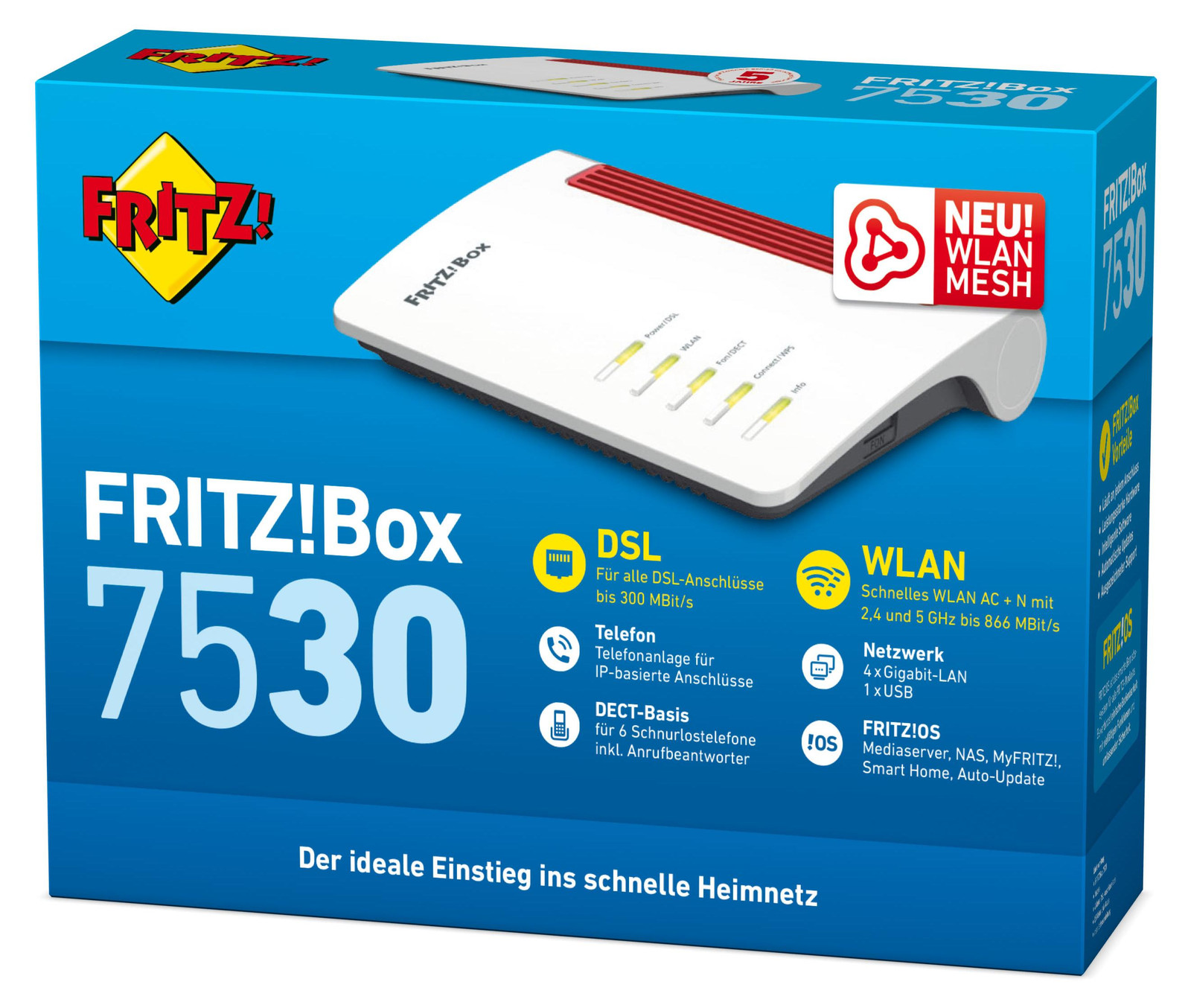 FRITZ!Box 7530 draadloze router FRITZ 20002839
