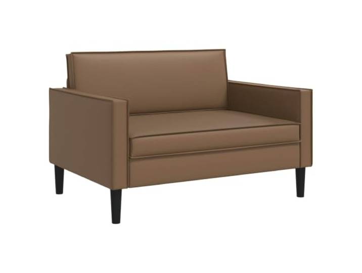 HFXHIJXQ XXL Sessel Kunstleder Polstersessel Cappuccino 130x84x91 cm Bequemer Relaxsessel mit extrabreiter Sitzfläche für gemütliche Stunden im Schlafzimmer oder Wohnbereich.