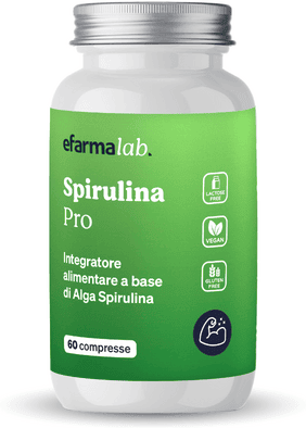 eFarmaLab Spirulina Pro Integratore Ricostituente 60 Compresse