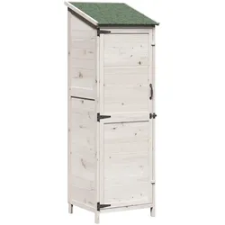 vidaXL, Gartenhaus + Gartenschrank, Garten Shed