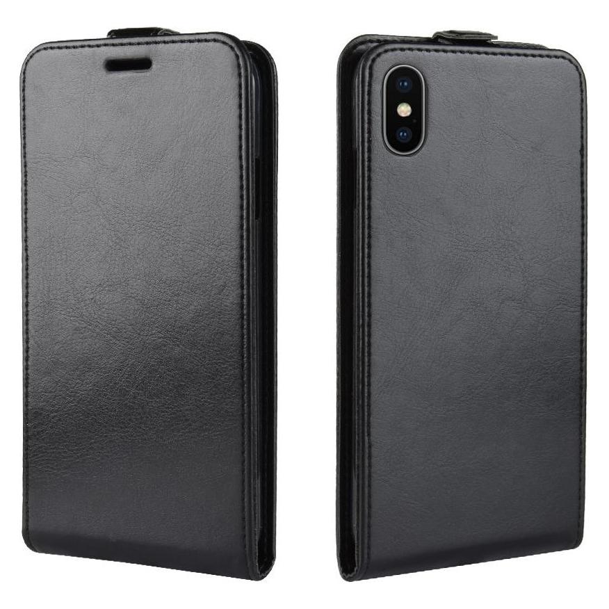 Cover-Discount Klassisches Leder Flip Case (Apple iPhone XR) (101112288A)