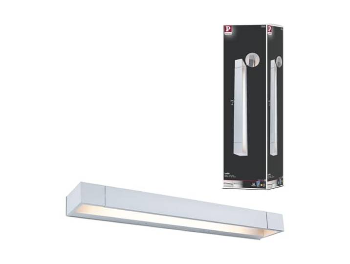 Paulmann LED-Wandleuchte Lucille 17W 2700K Alu matt IP44 Schwenkbar, ideal zur Ausleuchtung von Bildern, IP44 spritzwassergeschützt, 3-Step-Dim, Memory-Funktion