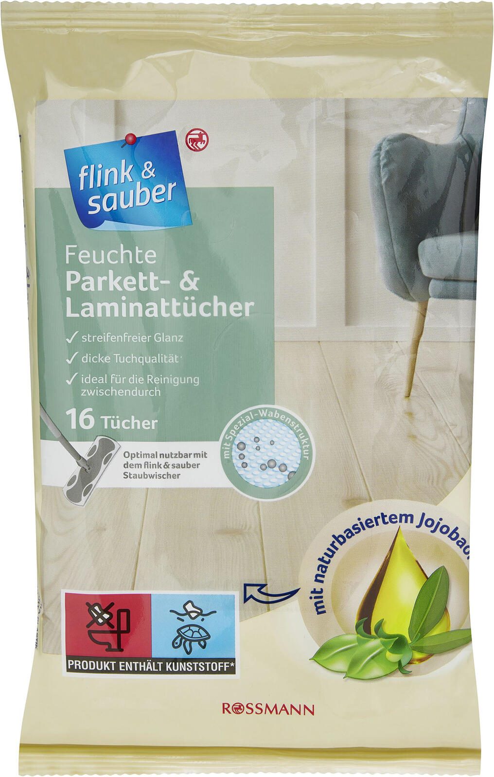 flink & sauber Bodentücher Mikrofaser 4305615908298