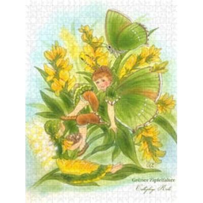 CALVENDO Puzzle Callophrys Rubi - Grüner Zipfelfalter | 1000 Teile Lege-Größe 64x48cm Foto-Puzzle für glückliche Stunden