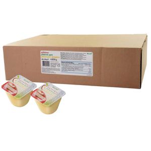 Hellma Fruchtpüree Apfelmus, 94,2% Apfel, je 100 g, 48 Stück