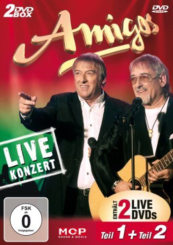 Amigos - Amigos - Live Konzert Teil1 + Teil2 [2 DVDs] - Preis vom 11.10.2026 03:10:56 h