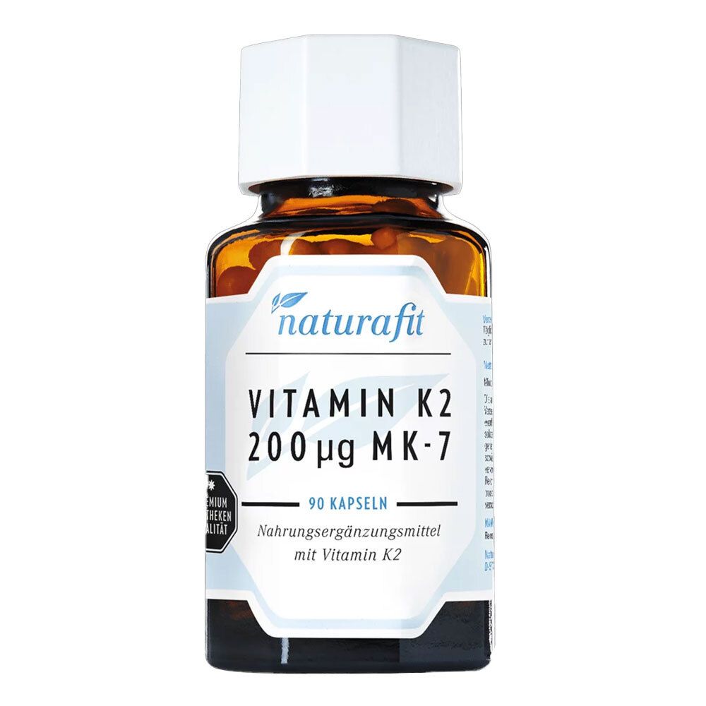 Naturafit Vitamin K2 200 µg Mk-7 Kapseln 30 St