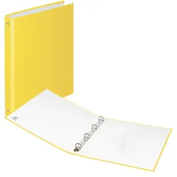 DONAU Ringbuch 4-Ringe DIN A4 3.5 cm gelb