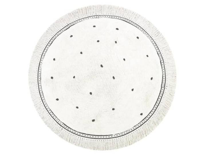 FonHNDG Teppich mit Quasten, runde Nachttisch-Dekorationsmatte Teppich-Schlafzimmer-Fußmatten, Nachttisch-Teppiche, Raumdekoration