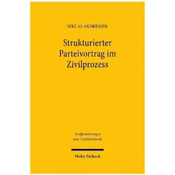 Strukturierter Parteivortrag im Zivilprozess, Fachbücher von Niklas Andressen