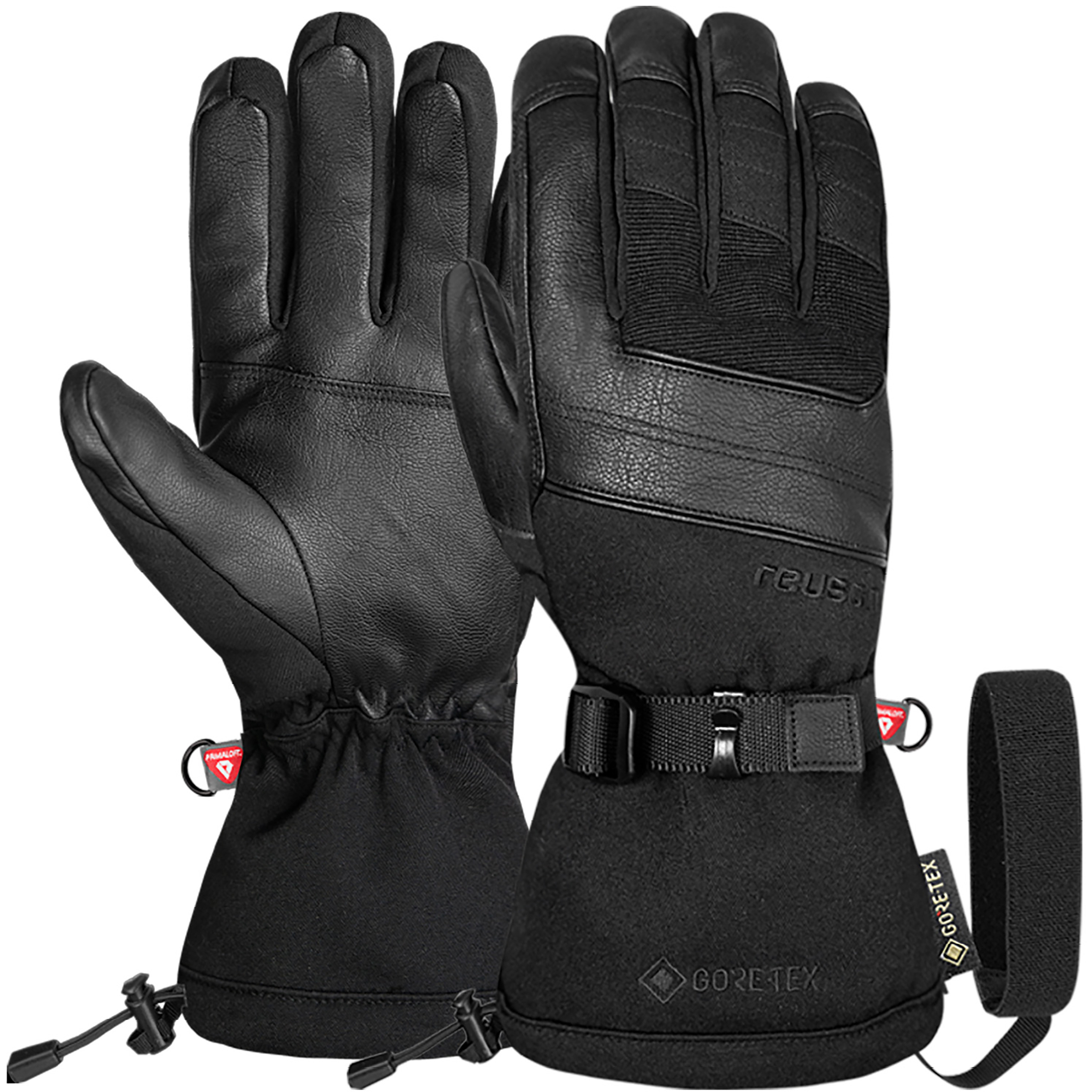 Reusch Morvan GTX Skihandschuhe schwarz Größe 10 Freeride | Skifahren | Splitboard Winddicht Wasserabweisend