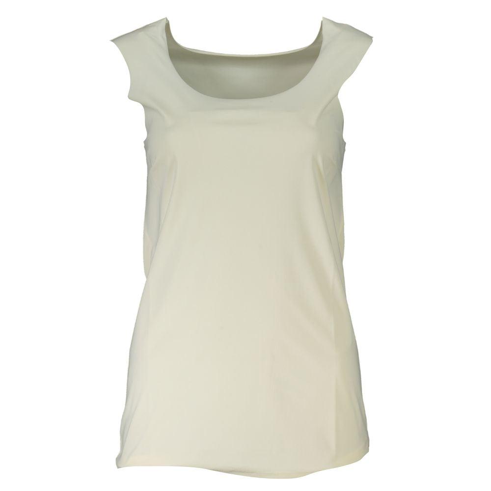 Patrizia Pepe Bianco Polyamide Dames Tanktop