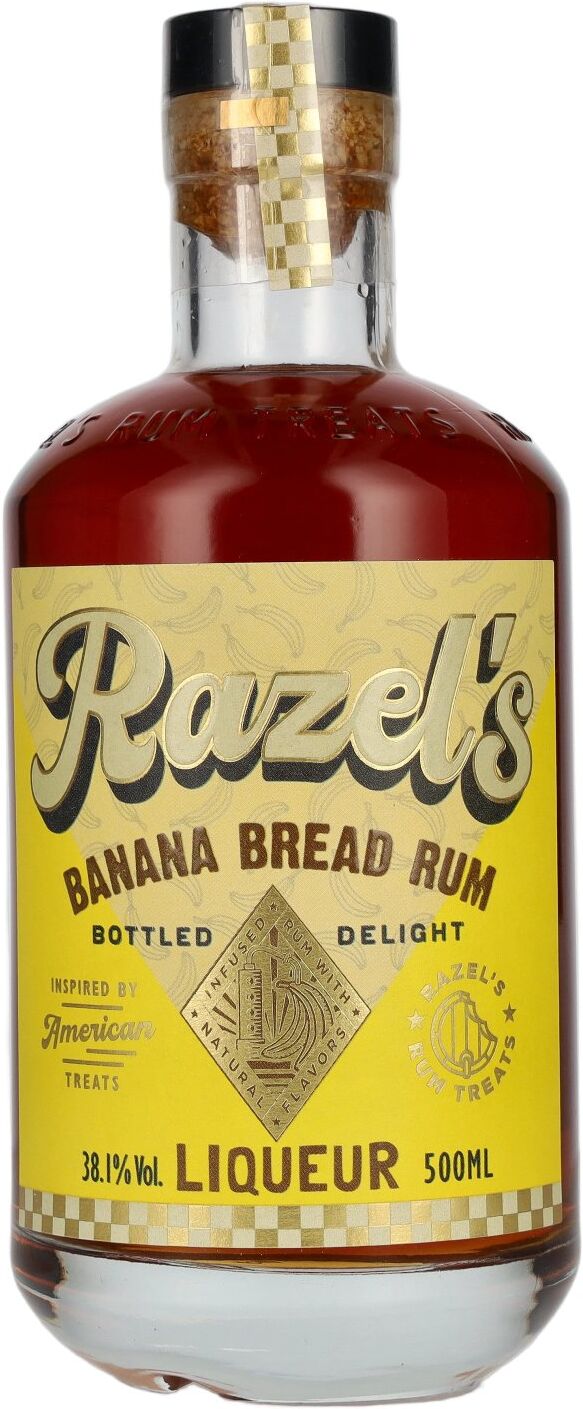 Razel’s Rum Treats Razel's Banana Bread Rum Liqueur 38,1% Vol. 0,5l