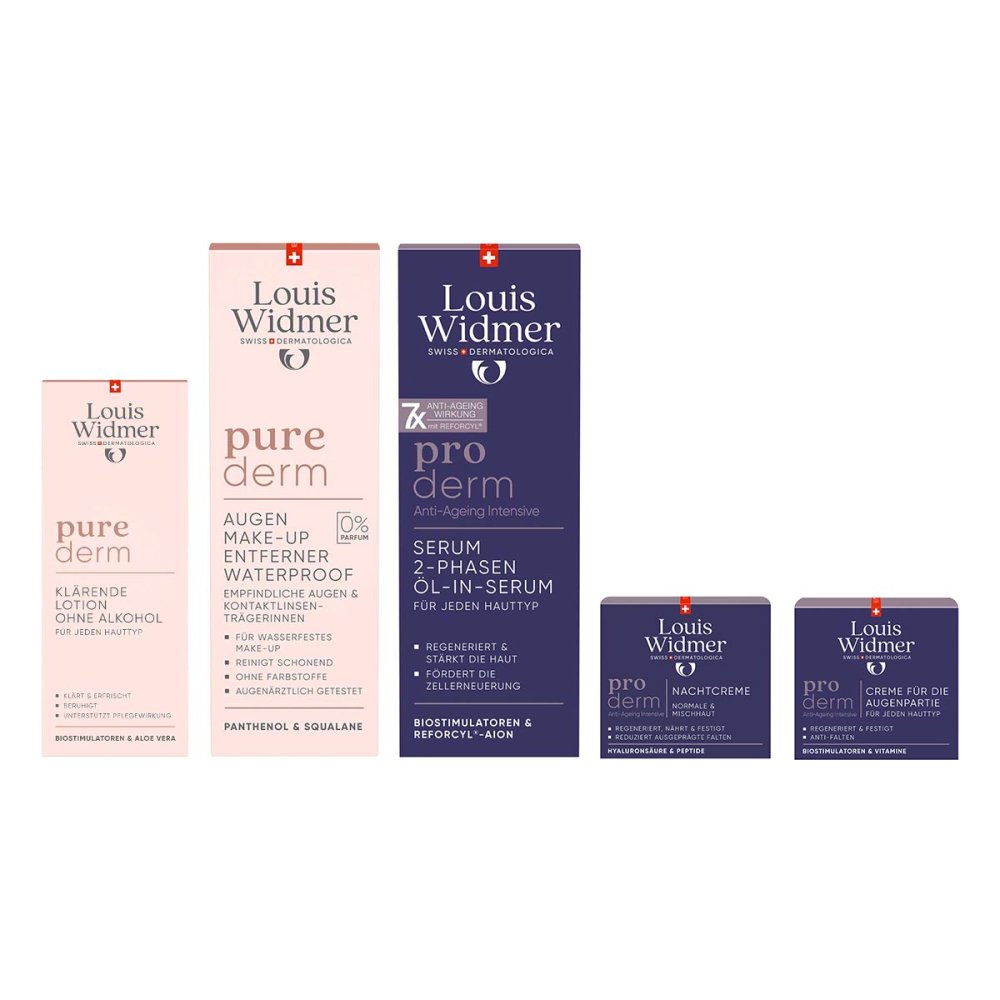 LOUIS WIDMER GmbH Widmer Pflege-Set: Augen-Make-up entfernen & pflegen 08105357