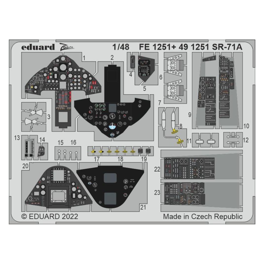 Eduard SR-71A for REVELL (FE1251)
