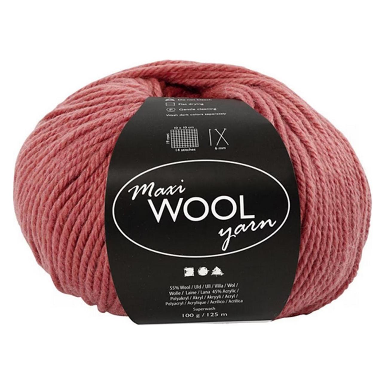 Creativ Company Wolle 100 g Rosa (125 m) (447405)