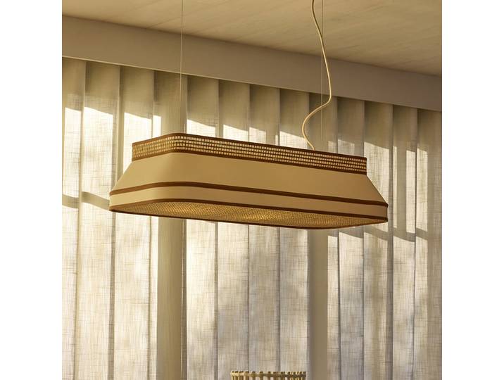 Suspension Square, 88 x 38 cm - MARKET SET - Salle à manger - Design - Tissu / textile - Angulaire