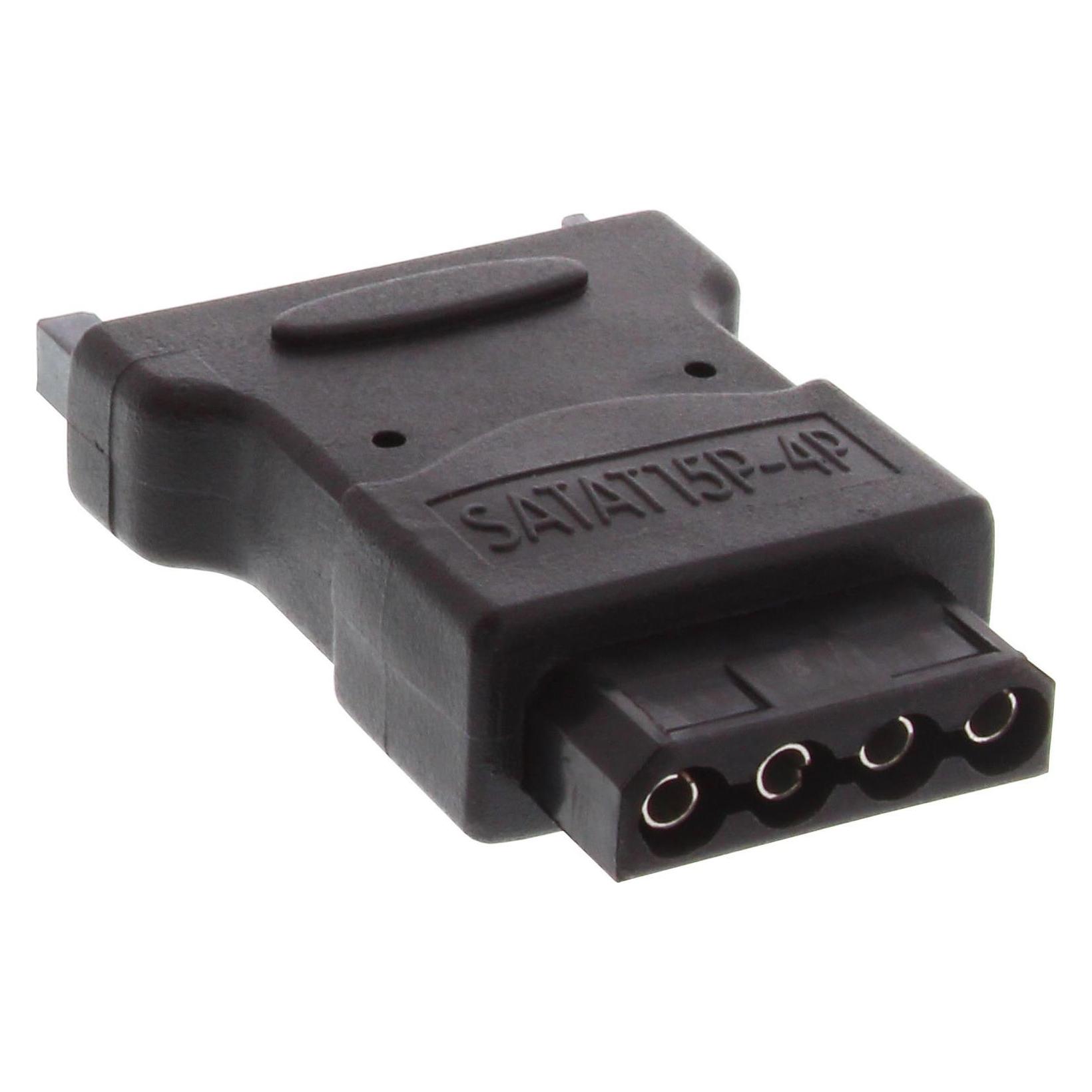 InLine 4-Pol Molex Stromadapter an SATA-Strom (15 pin S-ATA, 4 pin Molex) (29677)