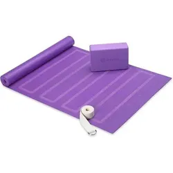 GAIAM YOGA BEGINNERS KIT PURPLE, Größe ONE SIZE in Lila Lila