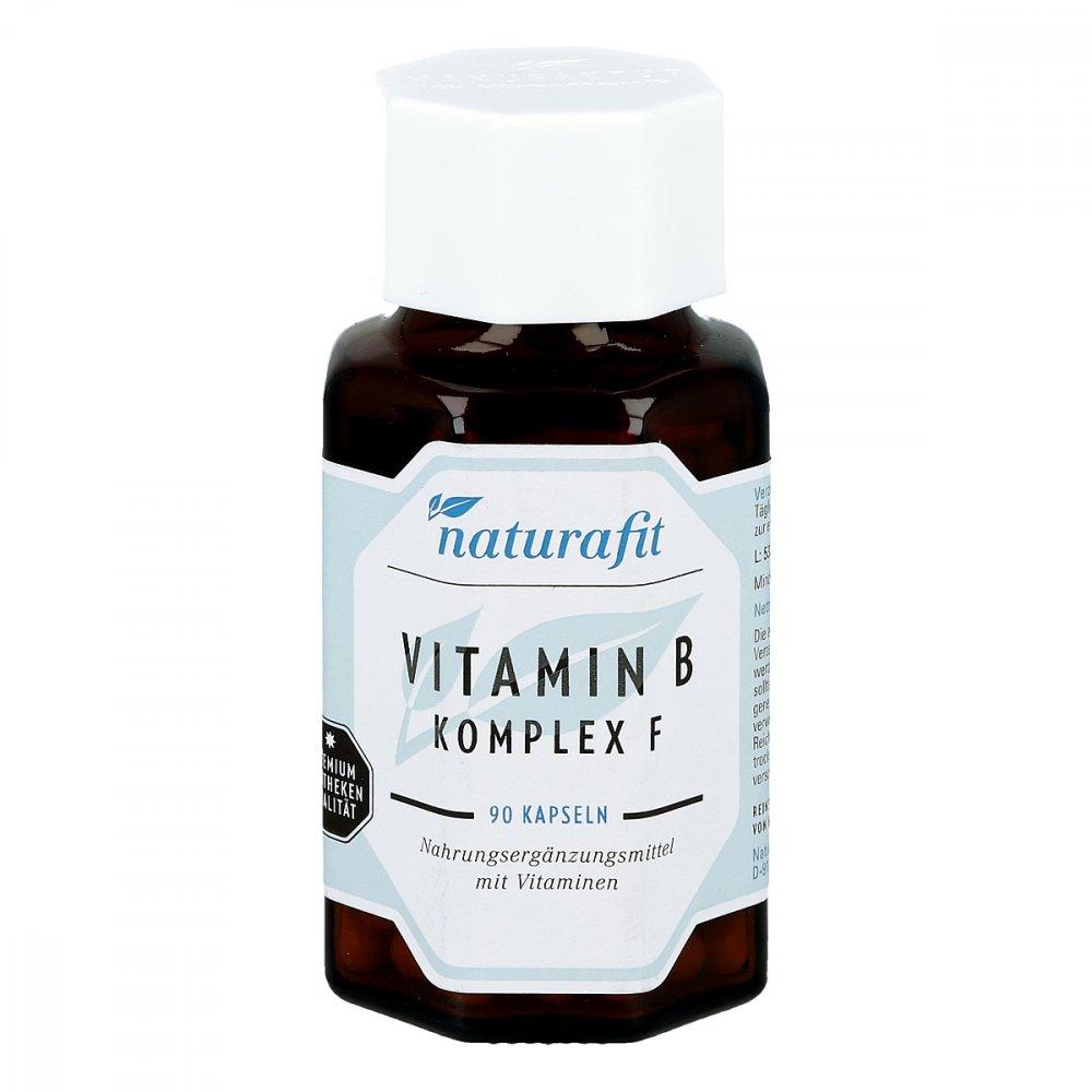 NaturaFit GmbH Naturafit Vitamin B Komplex F Kapseln 04390469