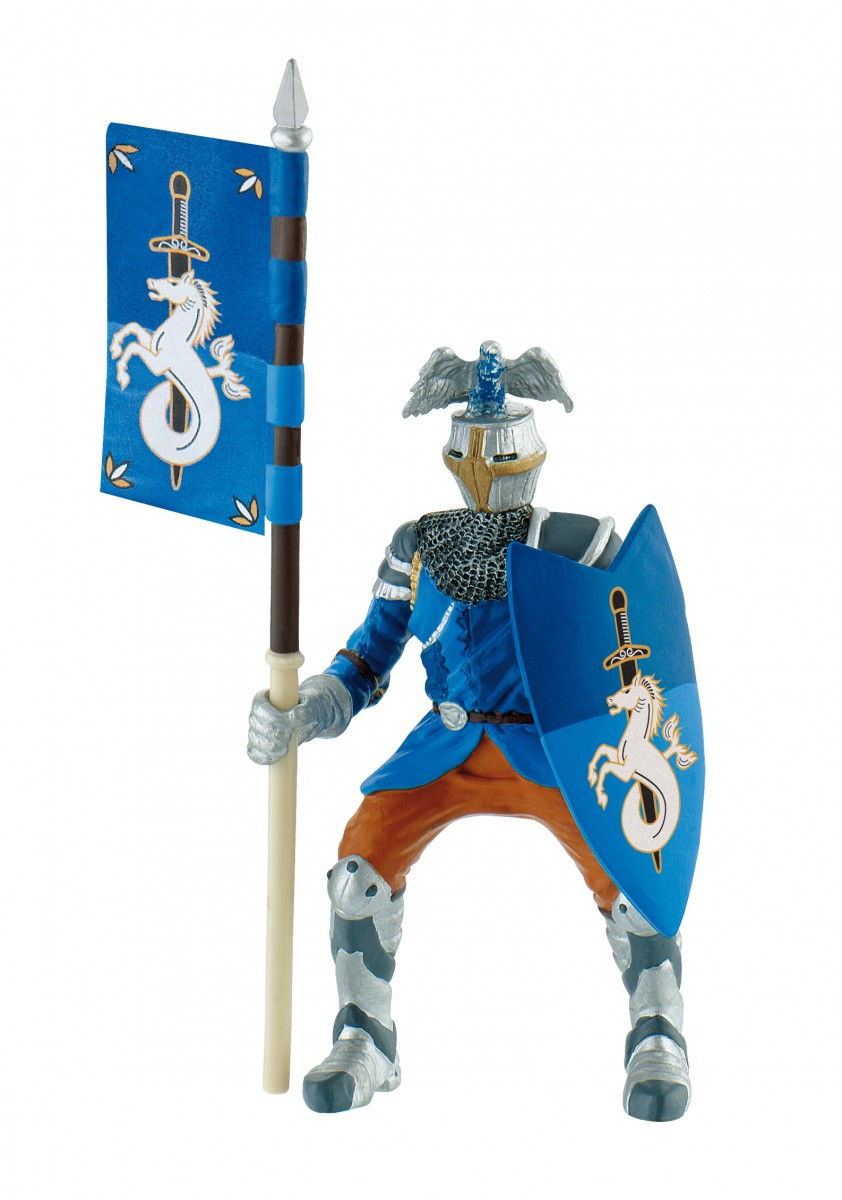 Bullyland 80785 Toernooi-ridder blauw