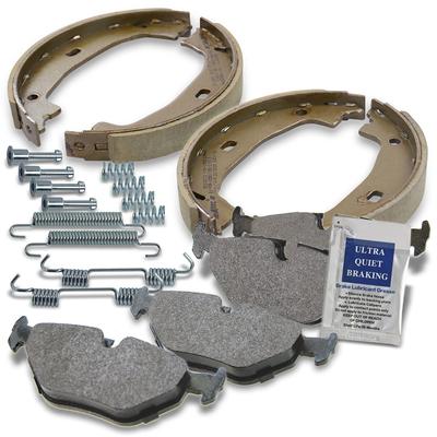 Atec Brembeläge + Bremsbacken + Zubehör [Hersteller-Nr. 40578140] für BMW