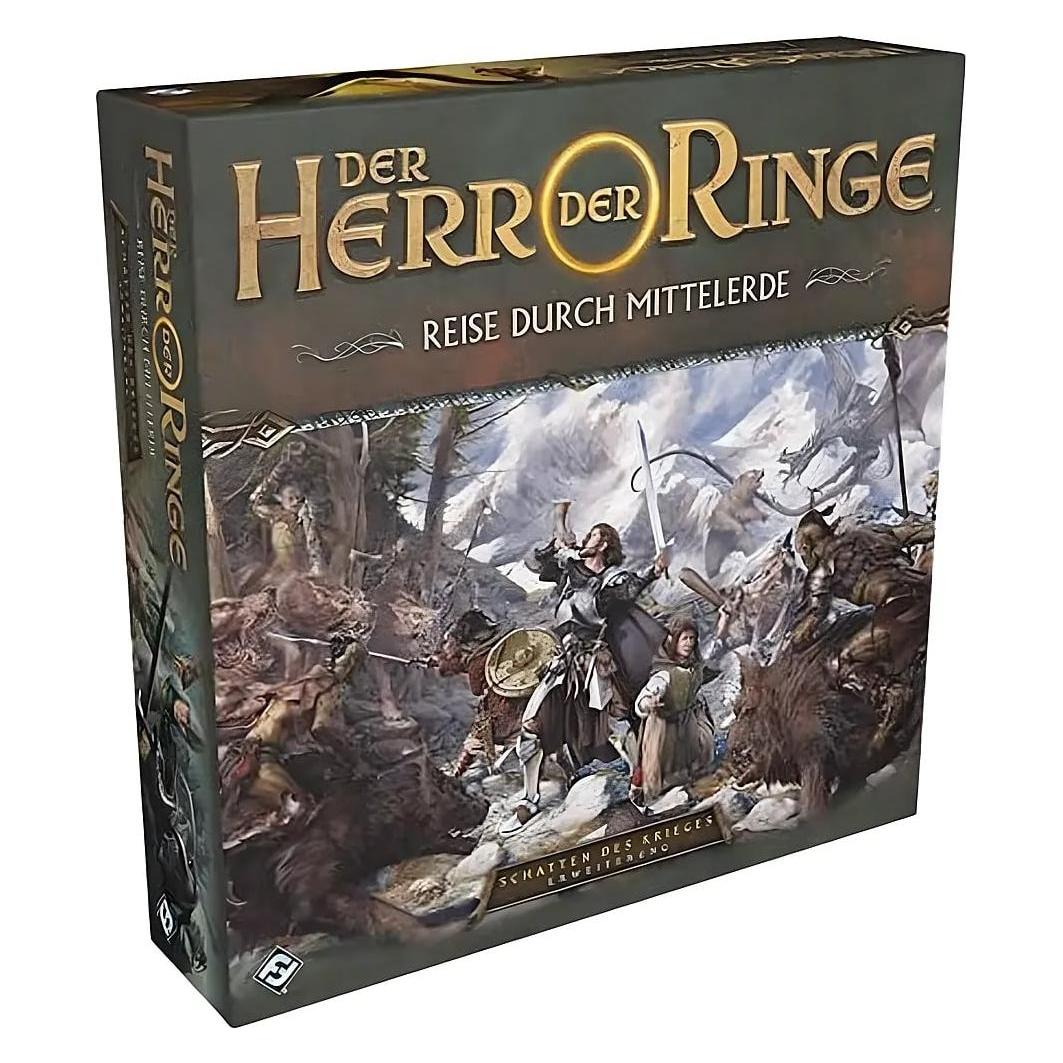 FFG FFGD0180 - Schatten des Krieges - Brettspiel, für 1-5 Spieler, ab 14 Jahren (DE-Erweiterung) (Deutsch, 1 - 5 Spieler) (FFGD0180)