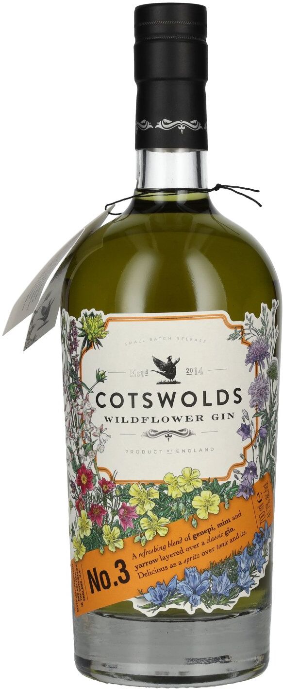 Cotswolds WILDFLOWER GIN No. 3 41,7% Vol. 0,7l