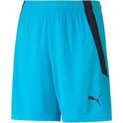 PUMA teamLIGA Shorts Kinder blue atoll/puma black 152