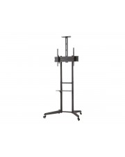 Neomounts Mobile Floor Standincl. AV- and cam shelf height adjustable (FL50-550BL1)