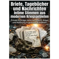 Briefe, Tagebücher und Nachrichten: Intime Stimmen aus modernen Kriegsgebieten, Sachbücher von Anna Keller