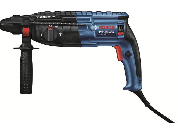 Marteau perforateur avec SDS plus GBH 240 790W - BOSCH - avec coffret - 0611272100