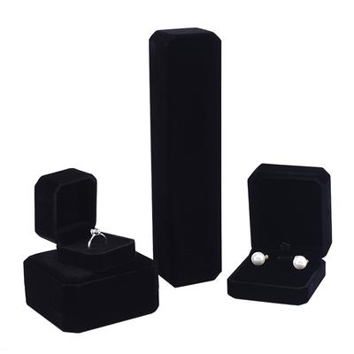 Ring Box Necklace Packaging Organizer, Jewelry Packaging Bulk Gift Box, Earring Holder Necklace Organizer black ring Box