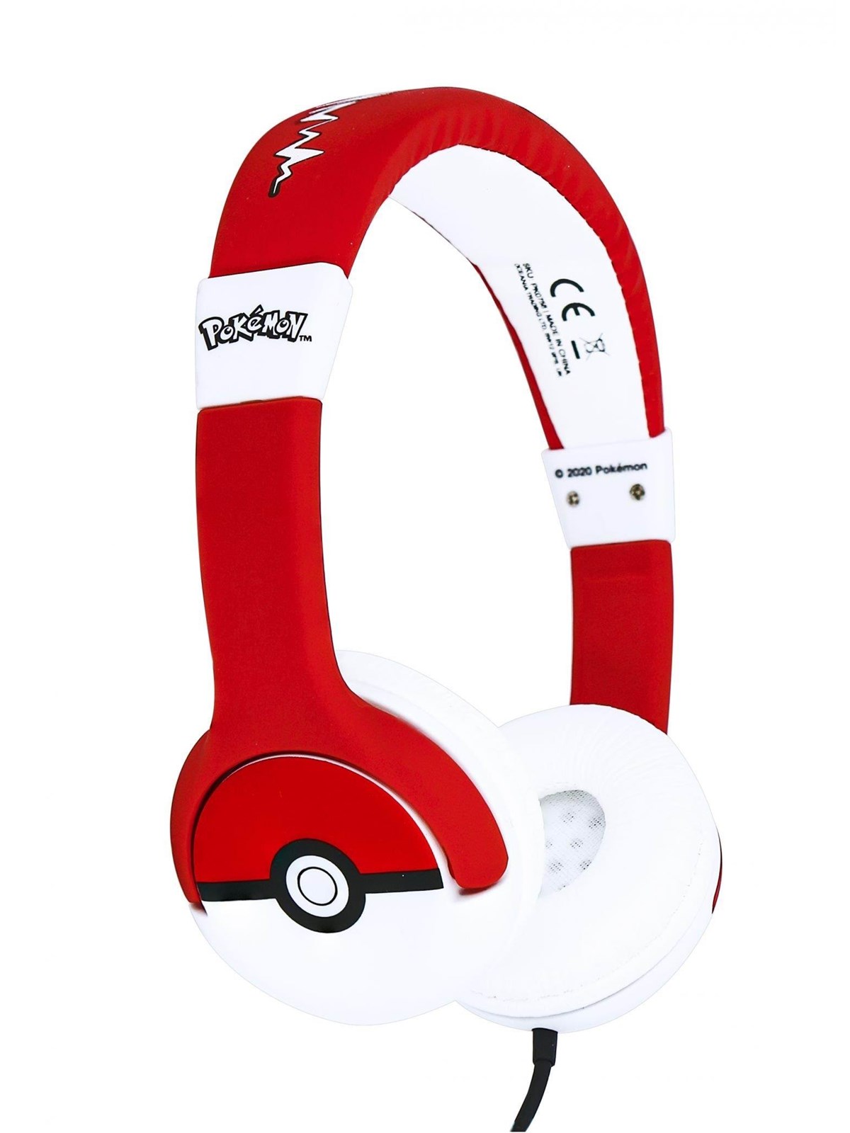 OTL Pokémon PokeBall - Kinderkopfhörer - Lautstärke begrenzt 85dB max