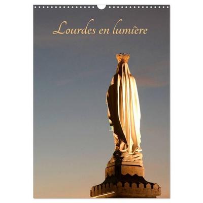 Lourdes en lumière (Calendrier mural 2027 DIN A3 horizontal), CALVENDO calendrier mensuel