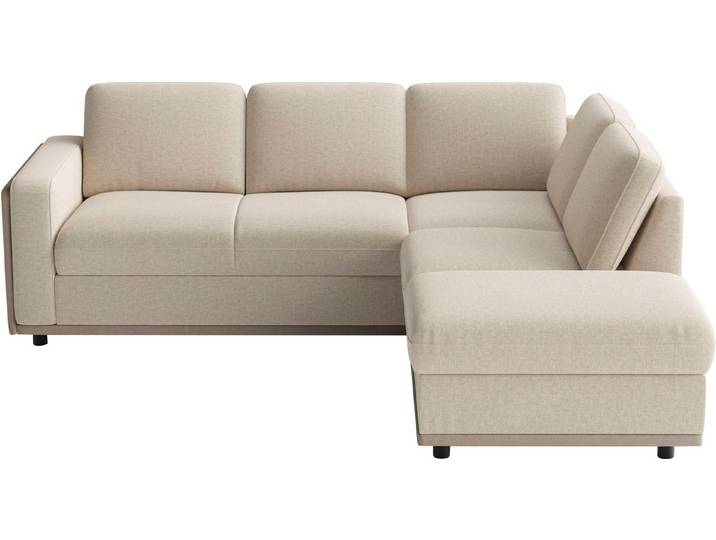 sit&more Ecksofa Cordoba L-Form, B: 232 cm, optional Schlaffunktion & Stauraum, Couch mit XXL-Komfort, großzügige Sitzfläche