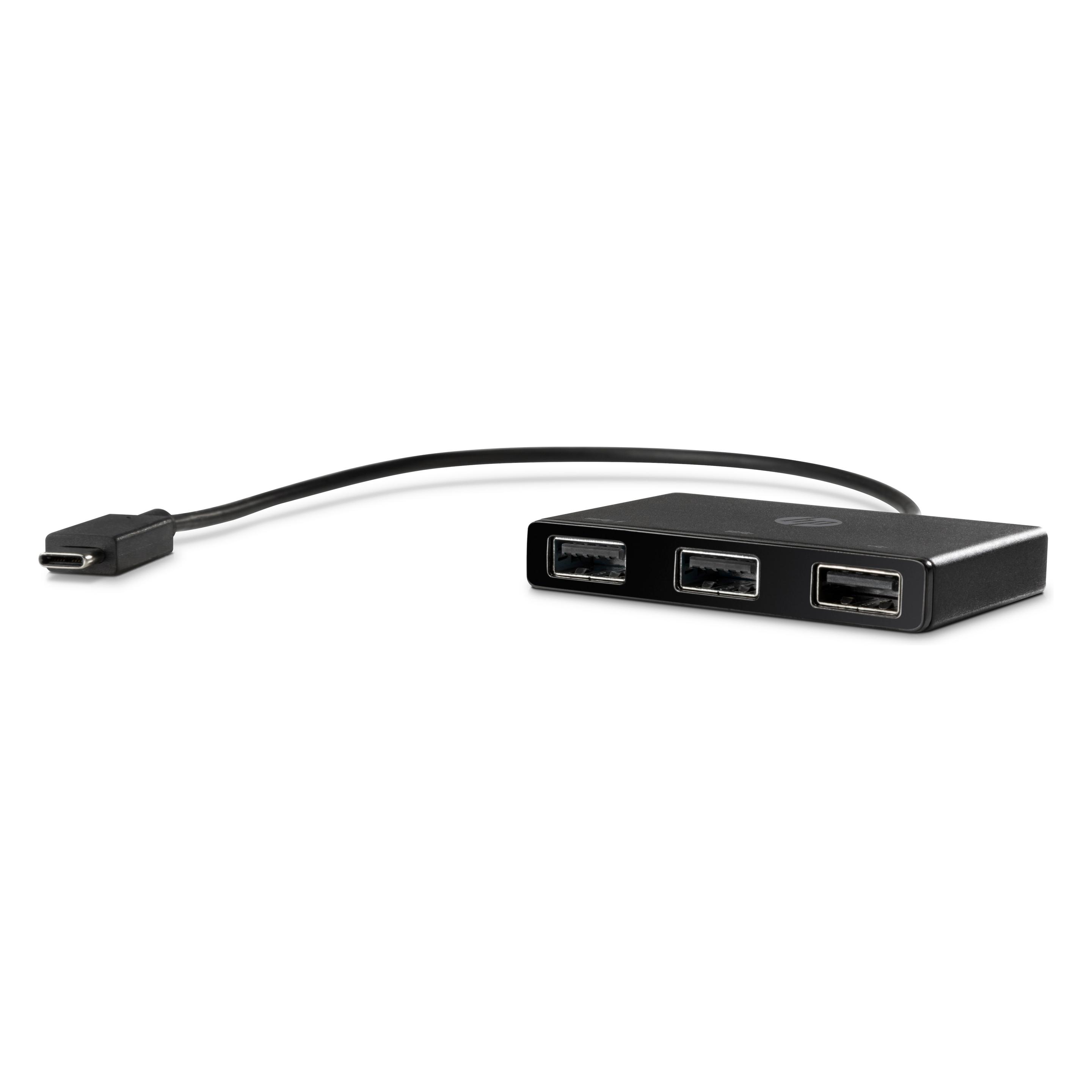 HP USB-C-zu-USB-A-Hub (USB-C, 3 Ports) (Z6A00AA)