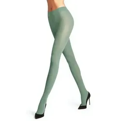 Falke Damen Strumpfhosen Da FALKE Pure Matt TI, Größe S-M in Grün Grün