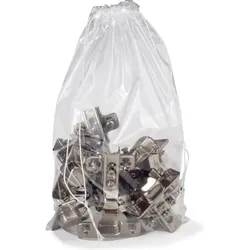 Transpak, Verpackungsmaterial, Kordelzugbeutel Masse 300x500mm Stärke 50μ PE transparent (500 Stk.)