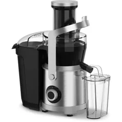 Tefal Sokowiówka ZE660D10, Entsafter, Schwarz, Silber