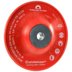 COLDSTEEL Stützteller, 123 mm, M14 Gewinde, für Fiberscheiben