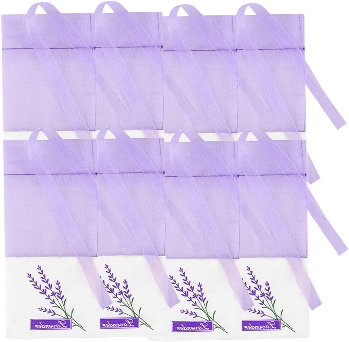 16 stuks Lege Geurzakjes Decoratieve Opbergzakken Paars