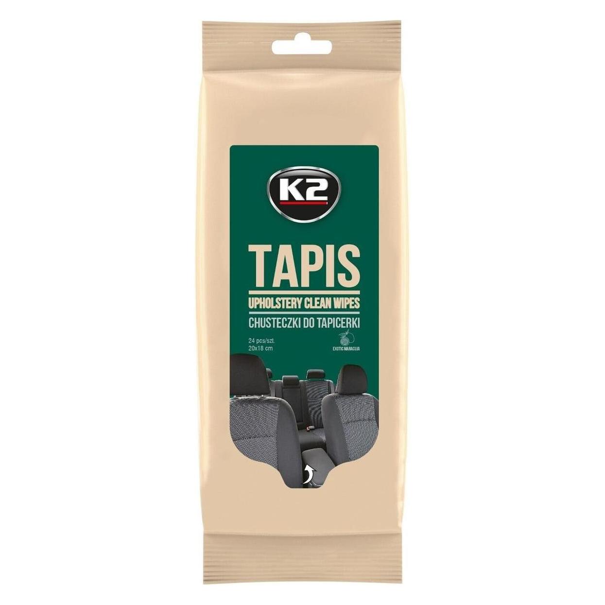 K2 Wet Tapi Wipes For Textiles 24pcs (44835713)