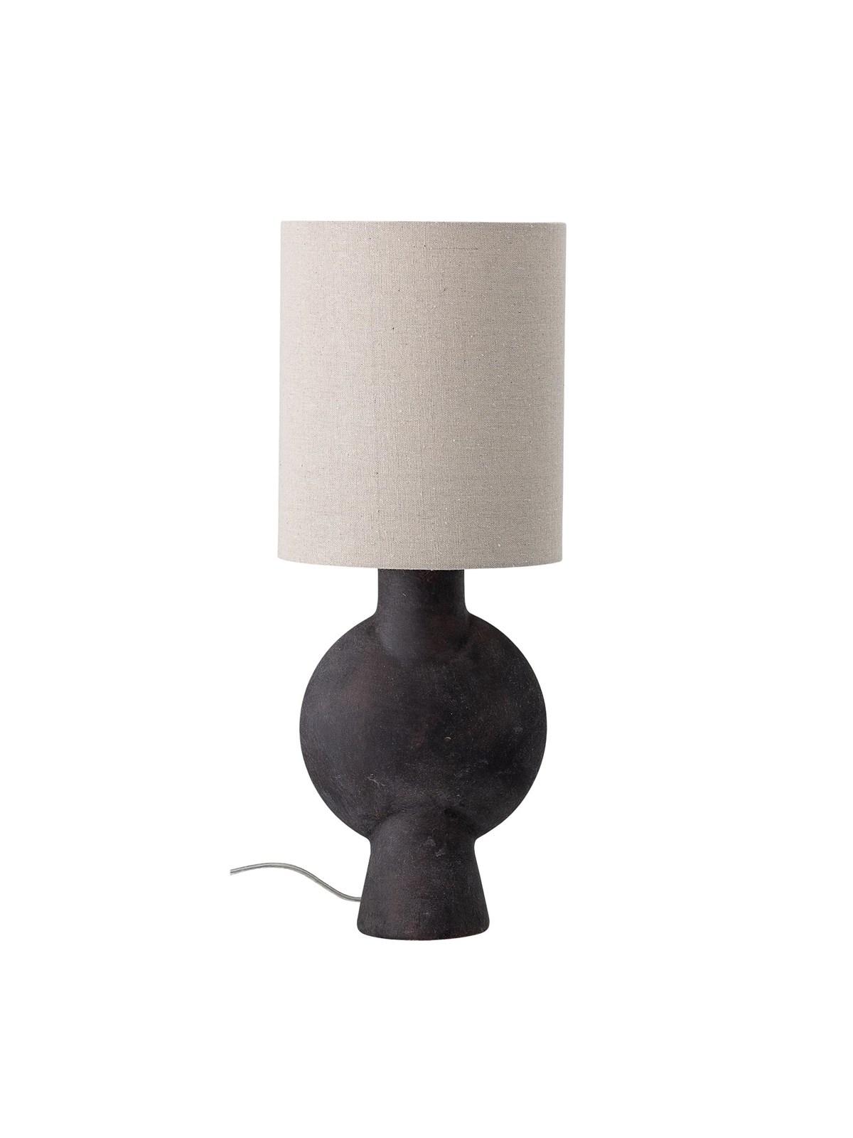 Bloomingville Sergio Tischlampe, Braun, Steinzeug