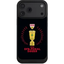 Nivocase Hülle für Apple iPhone 18 Pro Max Handyhülle NIVOcore Case Schwarz Offizielles Lizenzprodukt Pokal (Apple iPhone 18 Pro Max), Smartphone Hülle, Schwarz