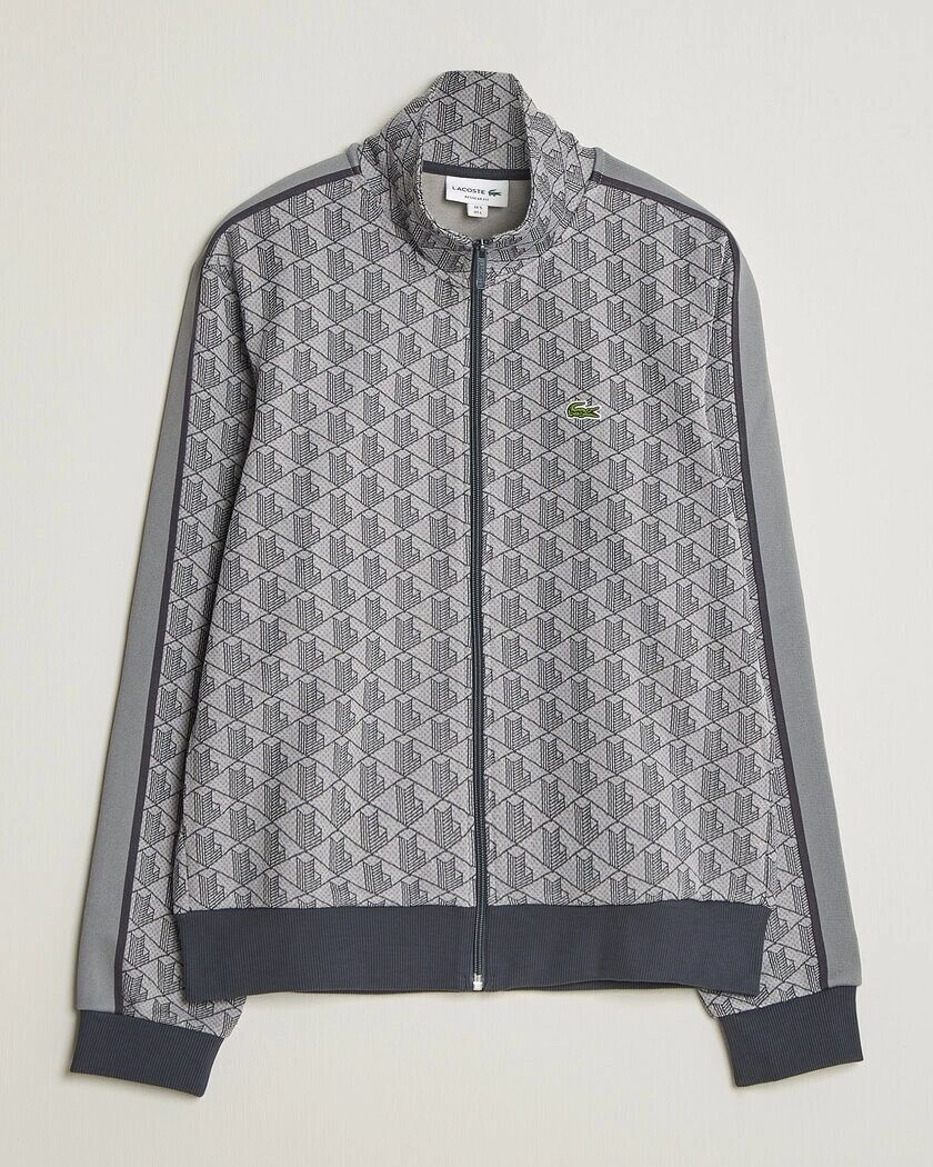 Lacoste Monogram Track Jacket Calluna/Graphite